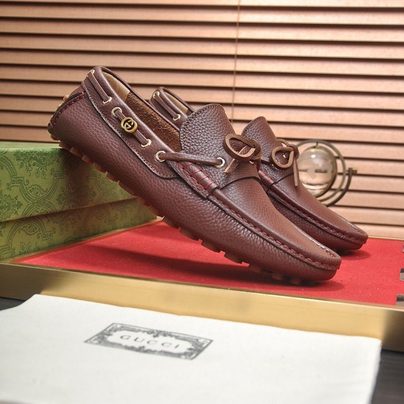 G*u*i leather shoes
